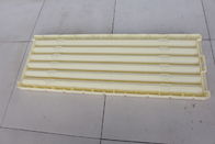 Υψηλής αντοχής πυρήνας Tary BQ έξι καναλιών με το ανακυκλωμένο πλαστικό υλικό κίτρινο